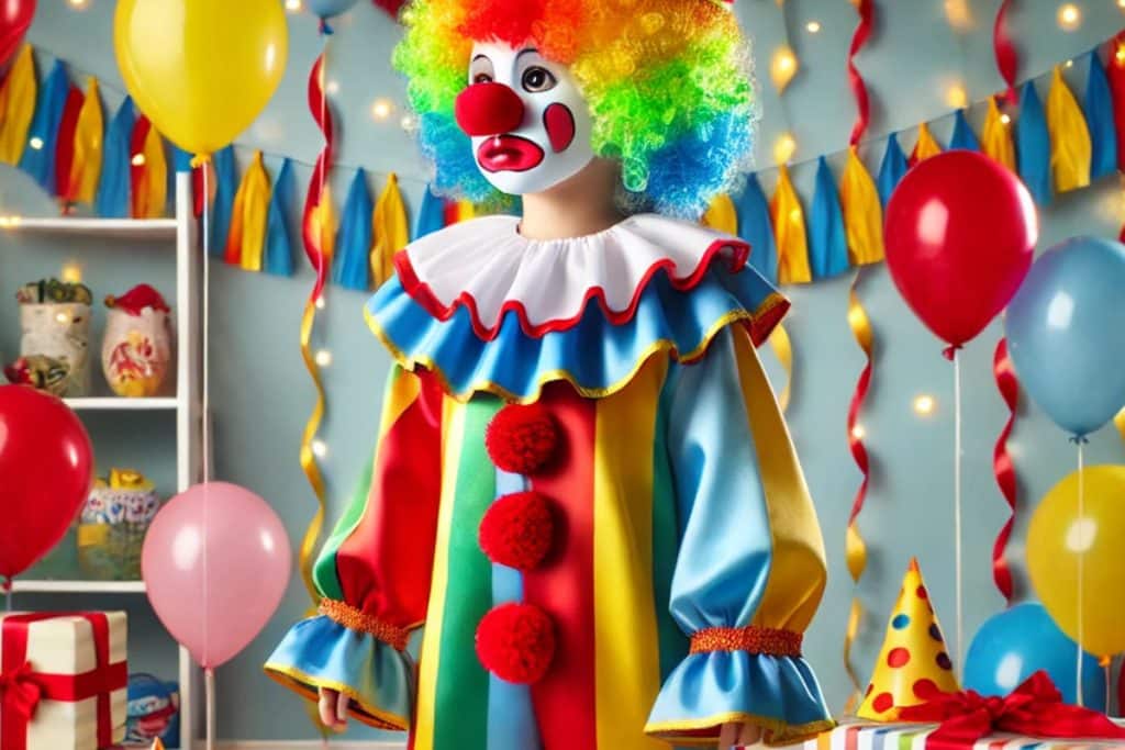 Déguisement de clown enfant réaliste