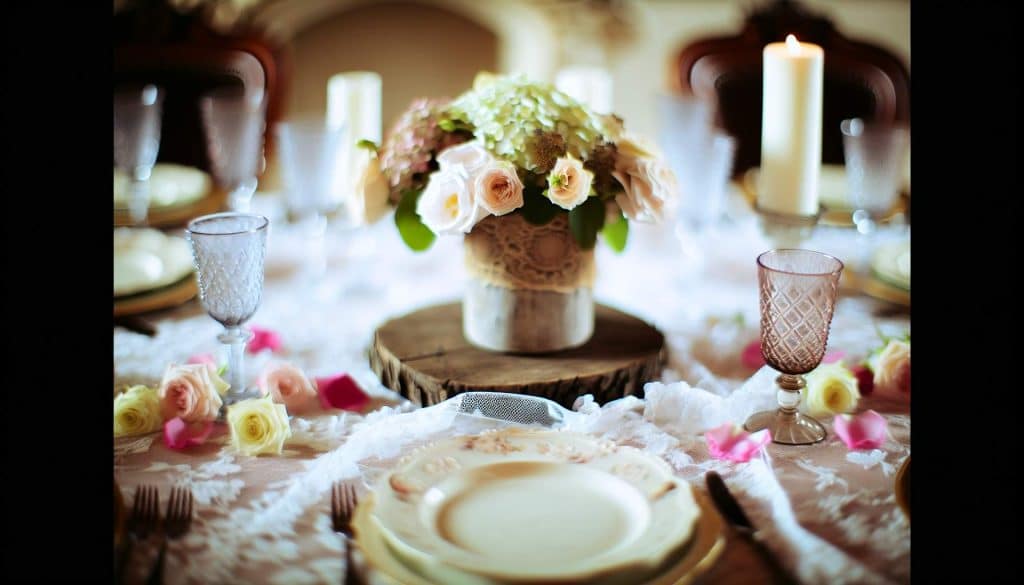 Décoration table mariage: astuces chic et abordables