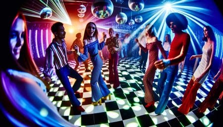 Fête disco: illumine ta soirée avec style !